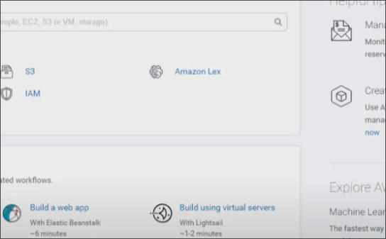Video image of ML using Amazon Web Services (AWL)